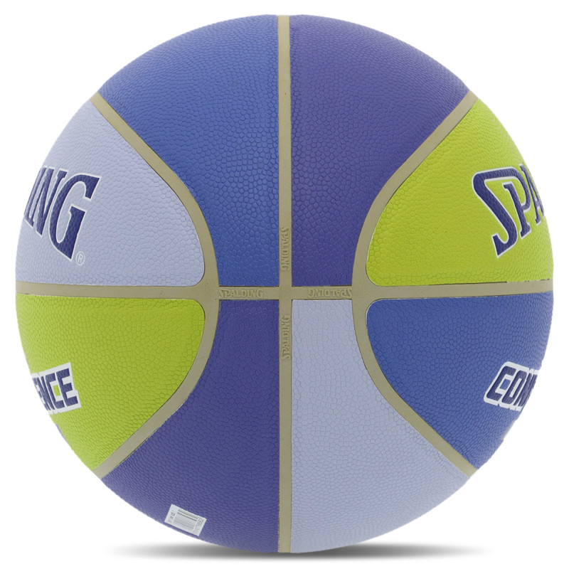 М'яч баскетбольний SPALDING ALL CONFERENCE 77394Y розмір 7 синій-жовтий