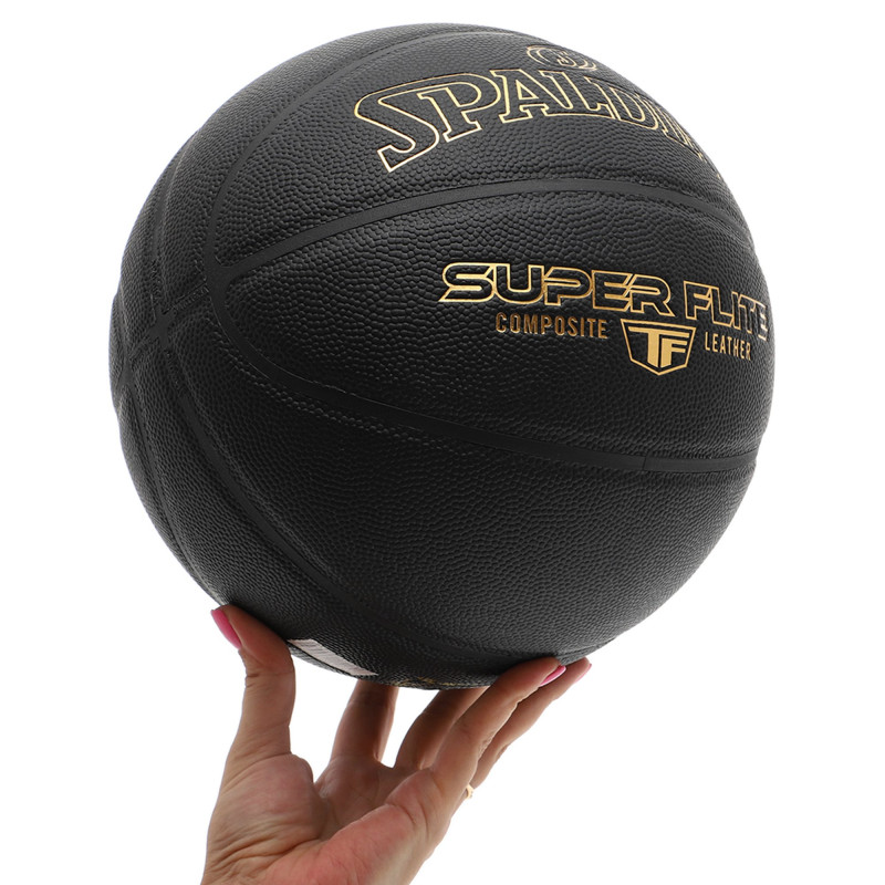 М'яч баскетбольний SPALDING TF SUPER FLITE 77559Y розмір 7 чорний