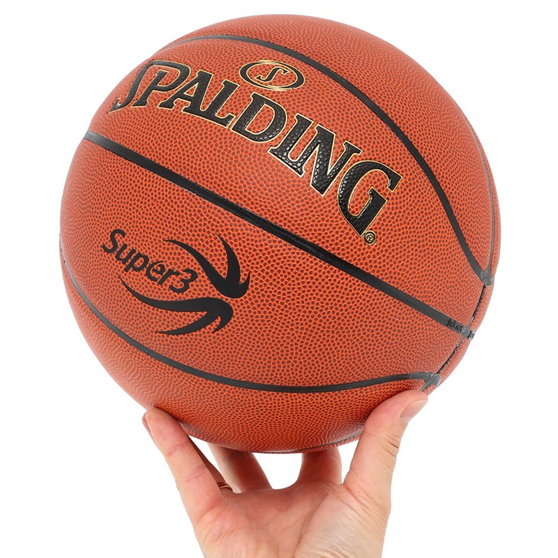 М'яч баскетбольний SPALDING SUPER 3 77747Y розмір 7 коричневий