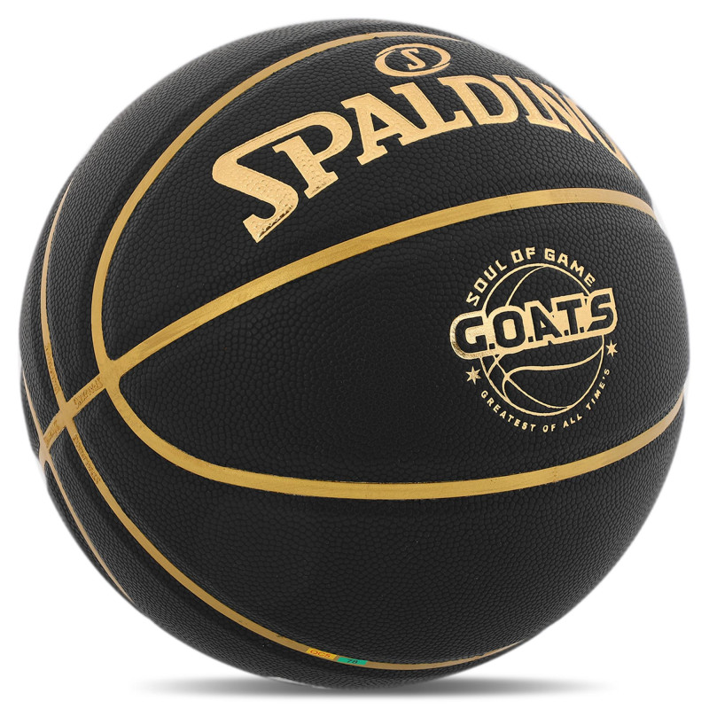 М'яч баскетбольний SPALDING G.O.A.T.S 77790Y розмір 7 чорний