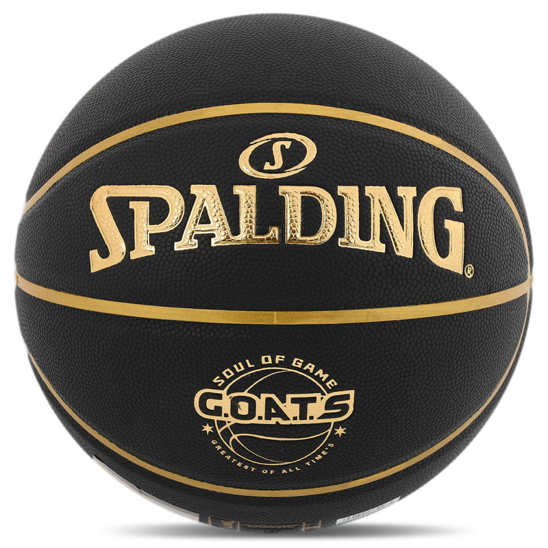 М'яч баскетбольний SPALDING G.O.A.T.S 77790Y розмір 7 чорний