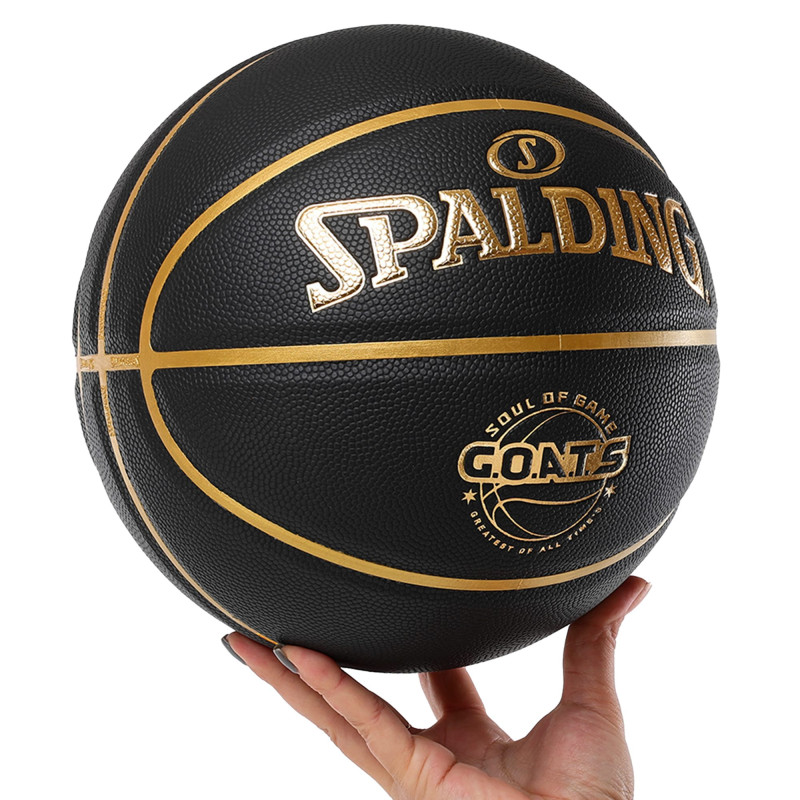 М'яч баскетбольний SPALDING G.O.A.T.S 77790Y розмір 7 чорний