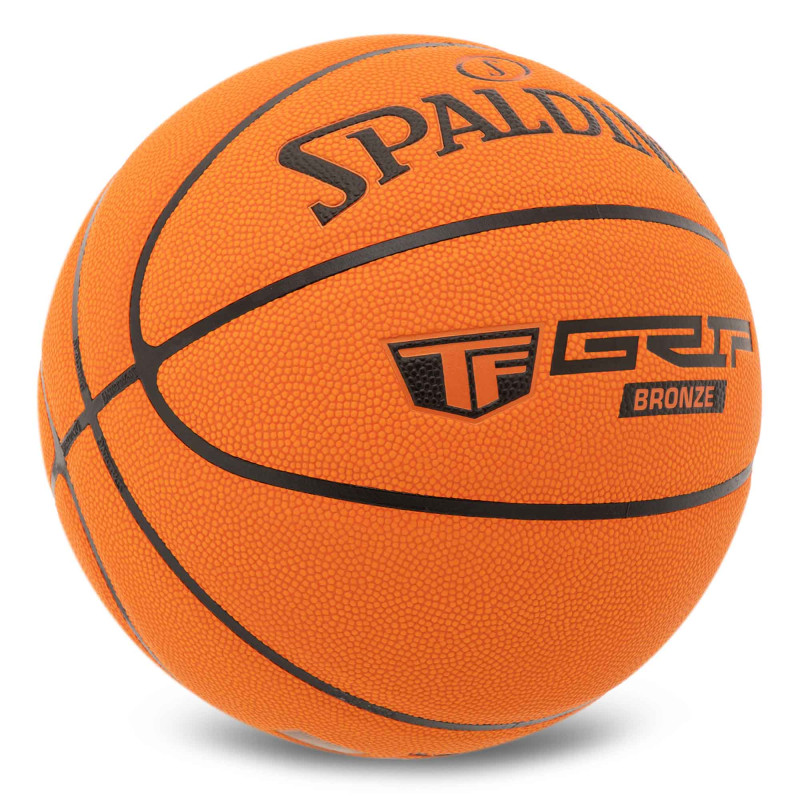 М'яч баскетбольний SPALDING TF BRONZE GRIP 77870YREV1 розмір 7 помаранчевий