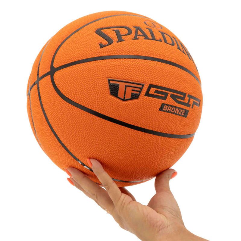 М'яч баскетбольний SPALDING TF BRONZE GRIP 77870YREV1 розмір 7 помаранчевий