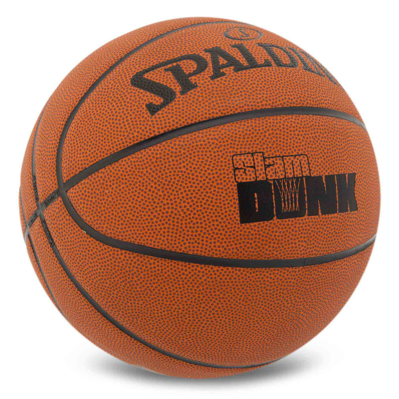 М'яч баскетбольний SPALDING SLAM DUNK 78000Y розмір 7 коричневий
