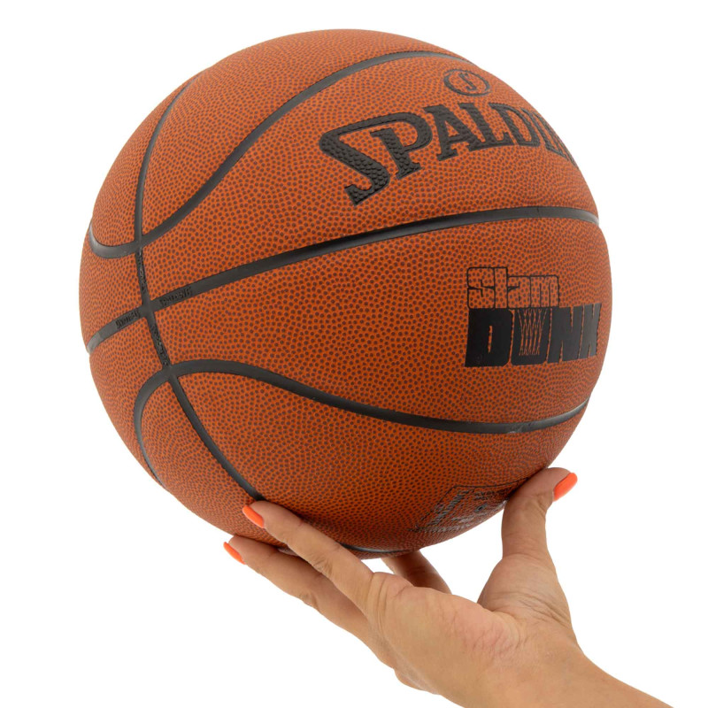 М'яч баскетбольний SPALDING SLAM DUNK 78000Y розмір 7 коричневий