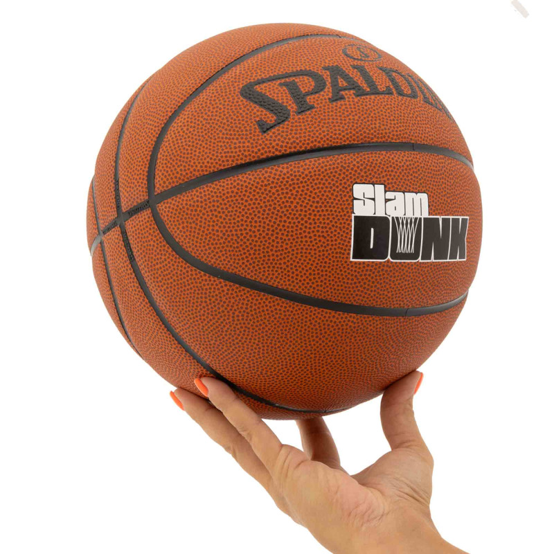 М'яч баскетбольний SPALDING SLAM DUNK 78001Y розмір 7 коричневий
