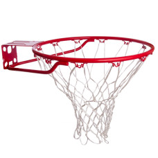 Кільце баскетбольне із сіткою кошик баскетбольний №7 SPALDING PRO SLAM RIM 7888SCNR червоний