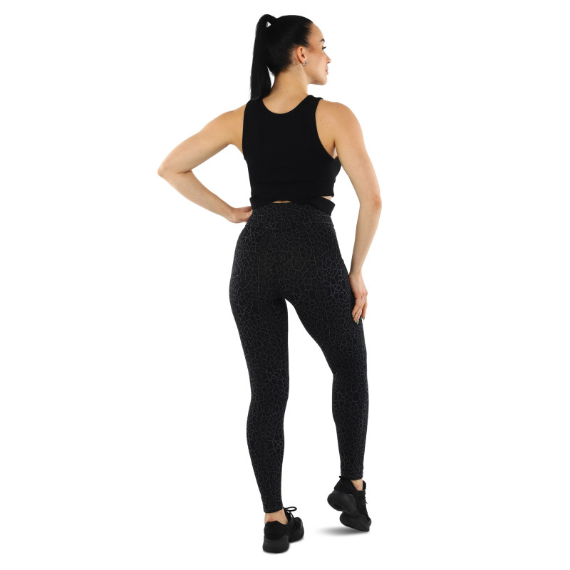 Лосини легінси жіночі з принтом Joma STREET 800066-100 S-L чорний