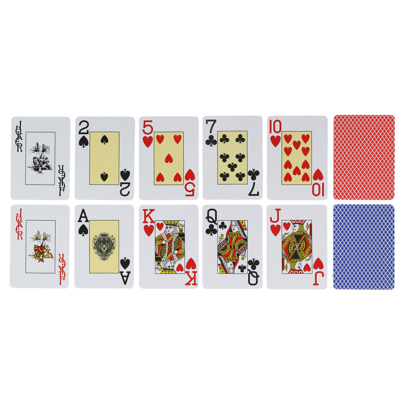 Карти гральні пластикові SP-Sport TEXAS HOLDEM 8016 54 карти
