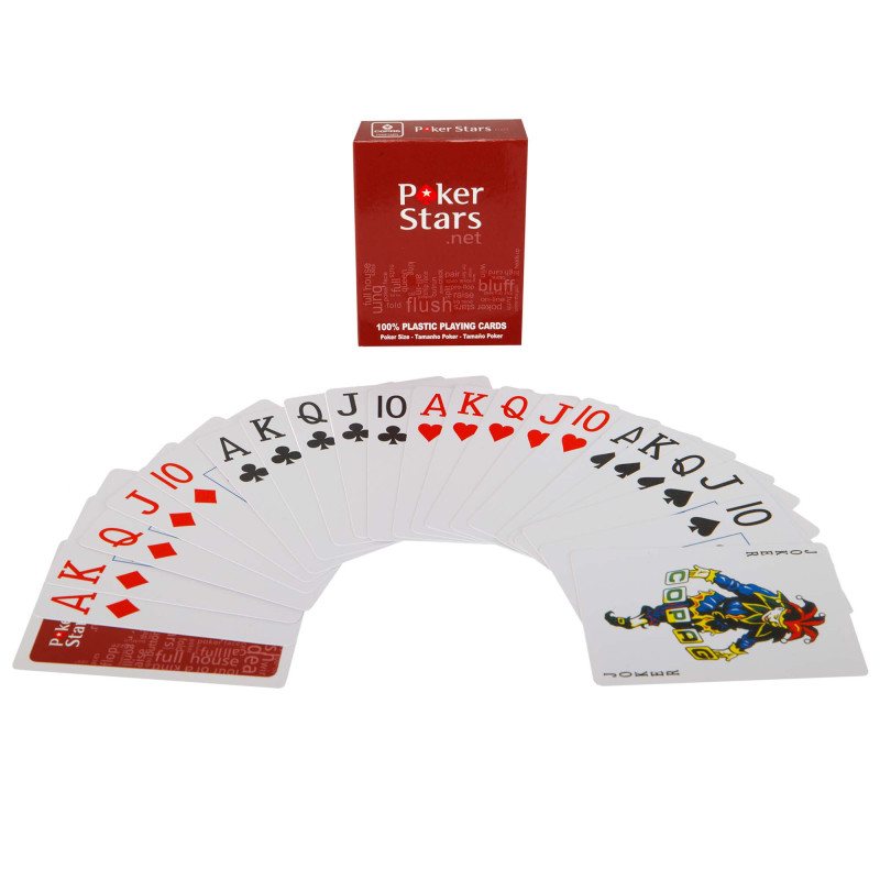 Карти гральні пластикові SP-Sport POKER Stars 8018 54 карти