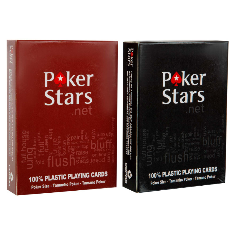 Карти гральні пластикові SP-Sport POKER Stars 8018 54 карти