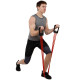 Еспандер трубчастий з ручками з дверним фіксатором SP-Sport  Resistance Band 8021-30-170 30LB d-12мм l-170см червоний