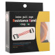 Еспандер трубчастий з ручками SP-Sport Resistance Band 8021-4 навантаження-18кг довжина-75см жовтий