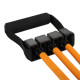 Еспандер трубчастий з ручками SP-Sport Resistance Band 8021-4 навантаження-18кг довжина-75см жовтий