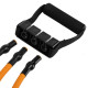 Еспандер трубчастий з ручками SP-Sport Resistance Band 8021-4 навантаження-18кг довжина-75см жовтий