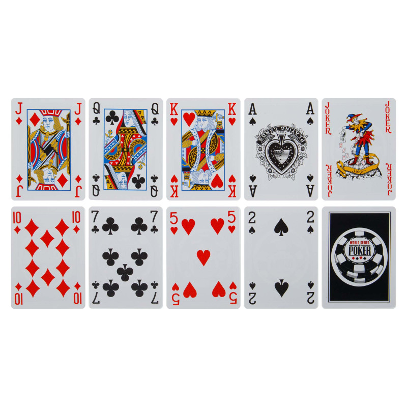 Карти гральні пластикові SP-Sport POKER 8027 54 карти