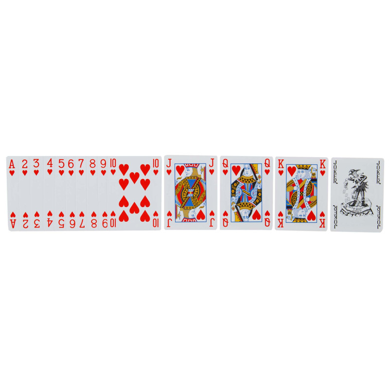 Карти гральні пластикові SP-Sport POKER 8027 54 карти