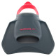 Ласти для тренувань в басейні короткі з відкритою п'ятою SPEEDO BIOFUSE FITNESS 8087669068 розмір 34-48 чорний-рожевий