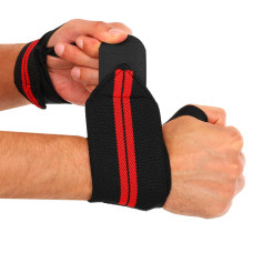 Бинти кистьові для жиму STRENGTH WRIST WRAPS EXCEED 8088CA 2штуки чорний