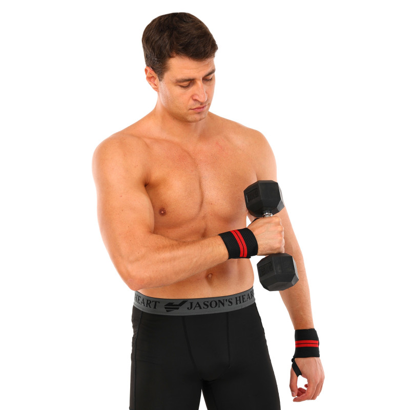 Бинти кистьові для жиму STRENGTH WRIST WRAPS EXCEED 8088CA 2штуки чорний