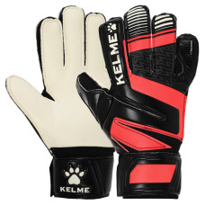 Рукавиці воротарські професійні KELME 8101ST5004-9045 розмір 7-12 чорний-червоний