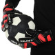 Рукавиці воротарські професійні KELME 8101ST5004-9045 розмір 7-12 чорний-червоний