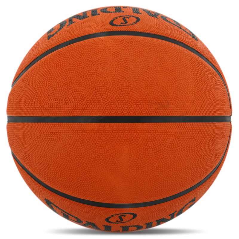М'яч баскетбольний гумовий SPALDING DOWNTOWN 84363Z розмір 7 помаранчевий
