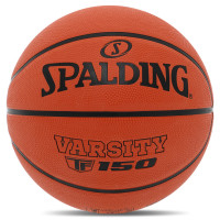М'яч баскетбольний гумовий SPALDING TF-150 VARSITY 84421Y5 розмір 5 помаранчевий