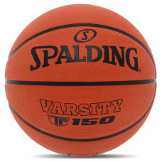М'яч баскетбольний гумовий SPALDING TF-150 VARSITY 84421Y5 розмір 5 помаранчевий