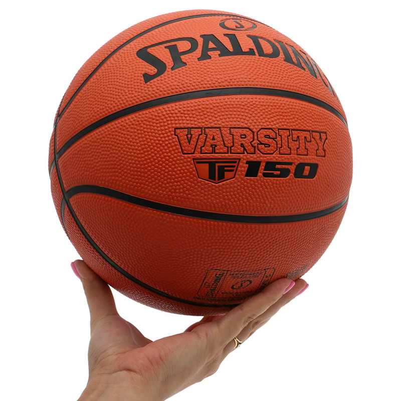 М'яч баскетбольний гумовий SPALDING TF-150 VARSITY 84421Y5 розмір 5 помаранчевий