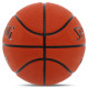 М'яч баскетбольний гумовий SPALDING NEVERFLAT HEX 84440Y розмір 7 помаранчевий