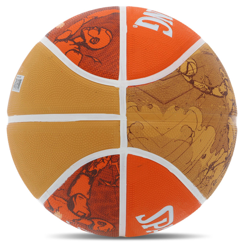 М'яч баскетбольний гумовий SPALDING JUMP SKETCH 84452Y розмір 7 помаранчевий
