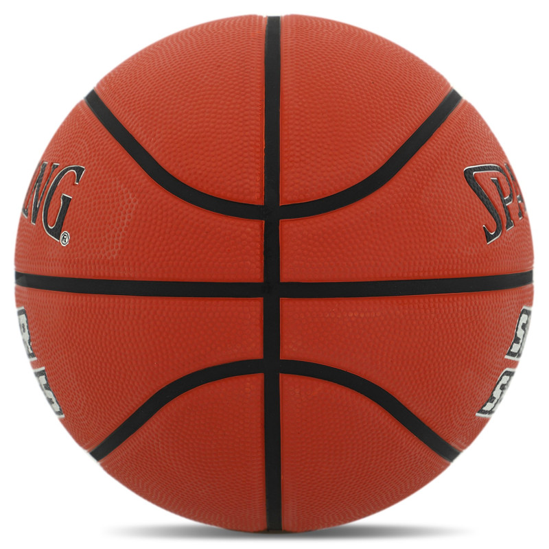 М'яч баскетбольний гумовий SPALDING 84542Z SILVER SERIES розмір 6 помаранчевий