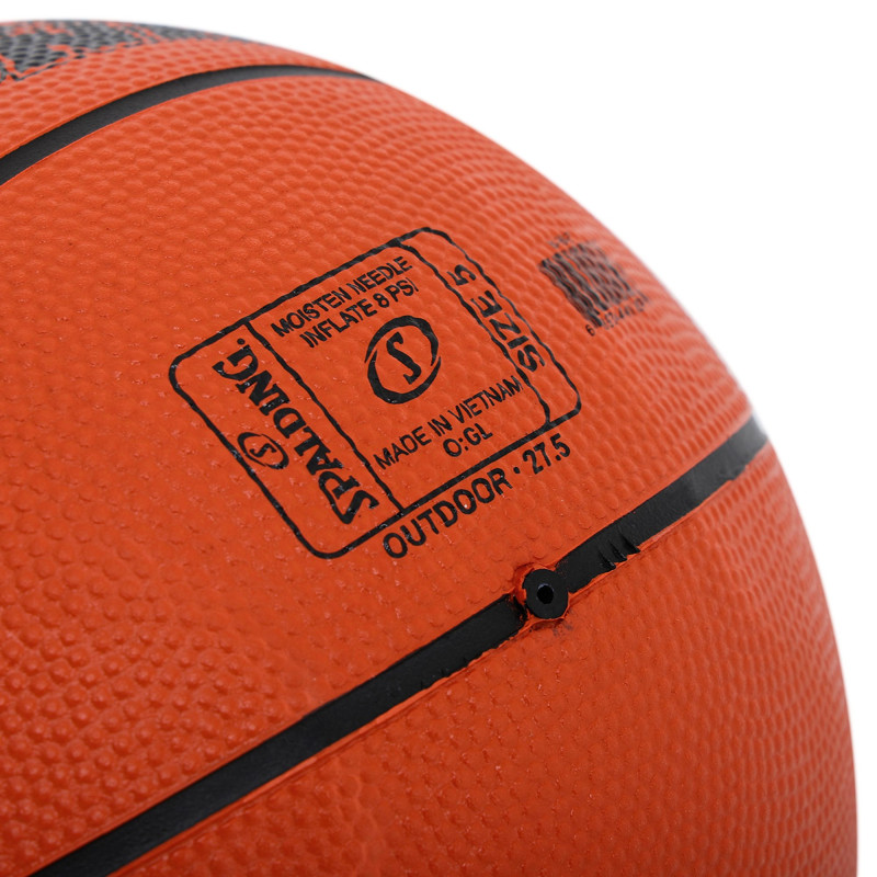 М'яч баскетбольний гумовий SPALDING SLAM DUNK 84584Z №5 помаранчевий