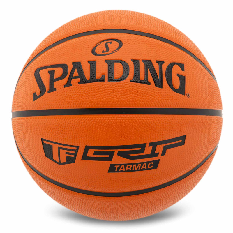 М'яч баскетбольний гумовий SPALDING TF TARMAC GRIP 85102YREV1 розмір 7 помаранчевий