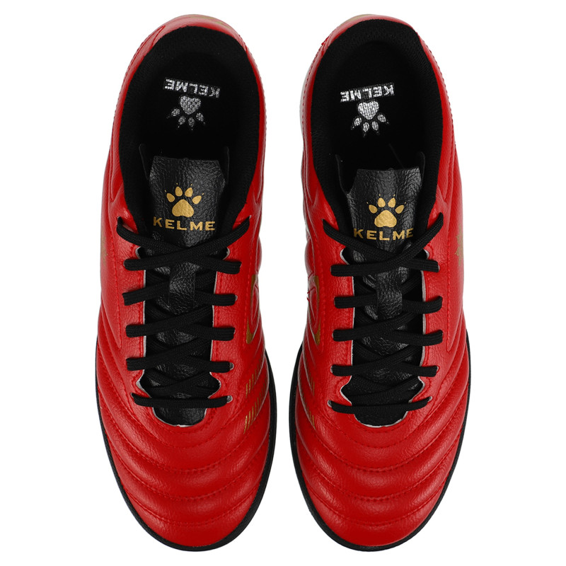 Сороконіжки футбольні дитячі KELME BASIC 873701-9611 розмір 29-37 червоний-чорний