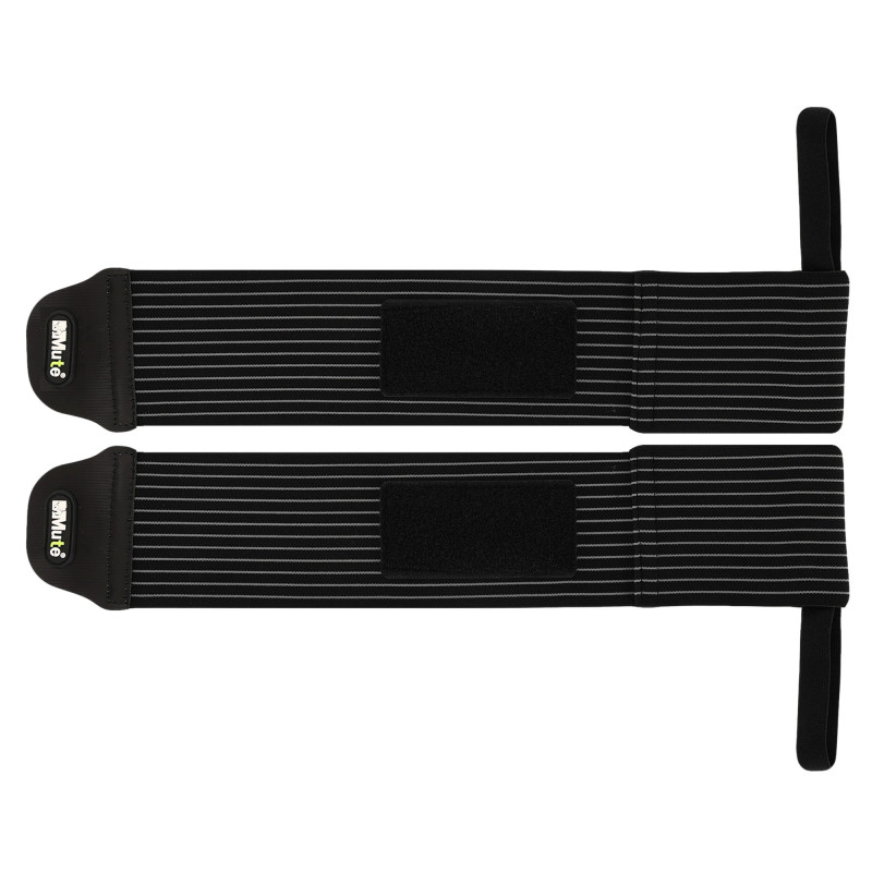 Бинти кистьові для жиму STRENGTH WRIST WRAPS MUTE 9002 2штуки чорний