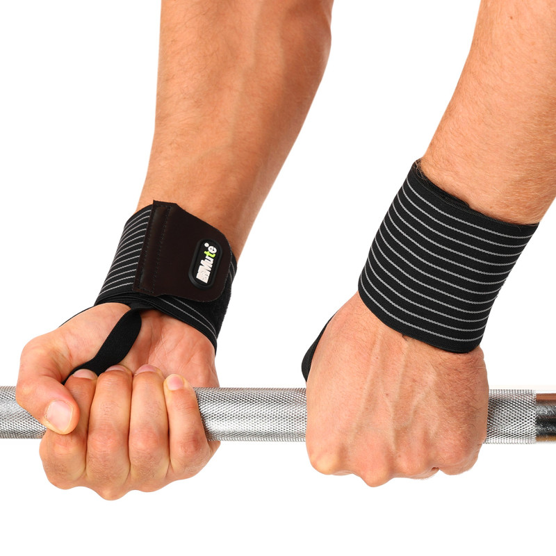 Бинти кистьові для жиму STRENGTH WRIST WRAPS MUTE 9002 2штуки чорний
