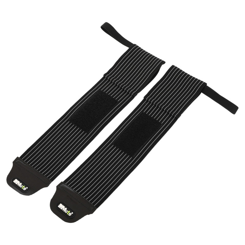 Бинти кистьові для жиму STRENGTH WRIST WRAPS MUTE 9002 2штуки чорний