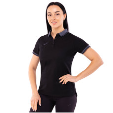 Футболка поло жіноча Joma BALI II 900444-100 2XS-XL чорний