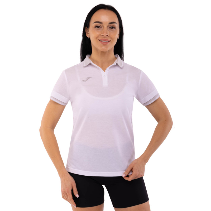Футболка поло жіноча Joma BALI II 900444-200 2XS-XL білий