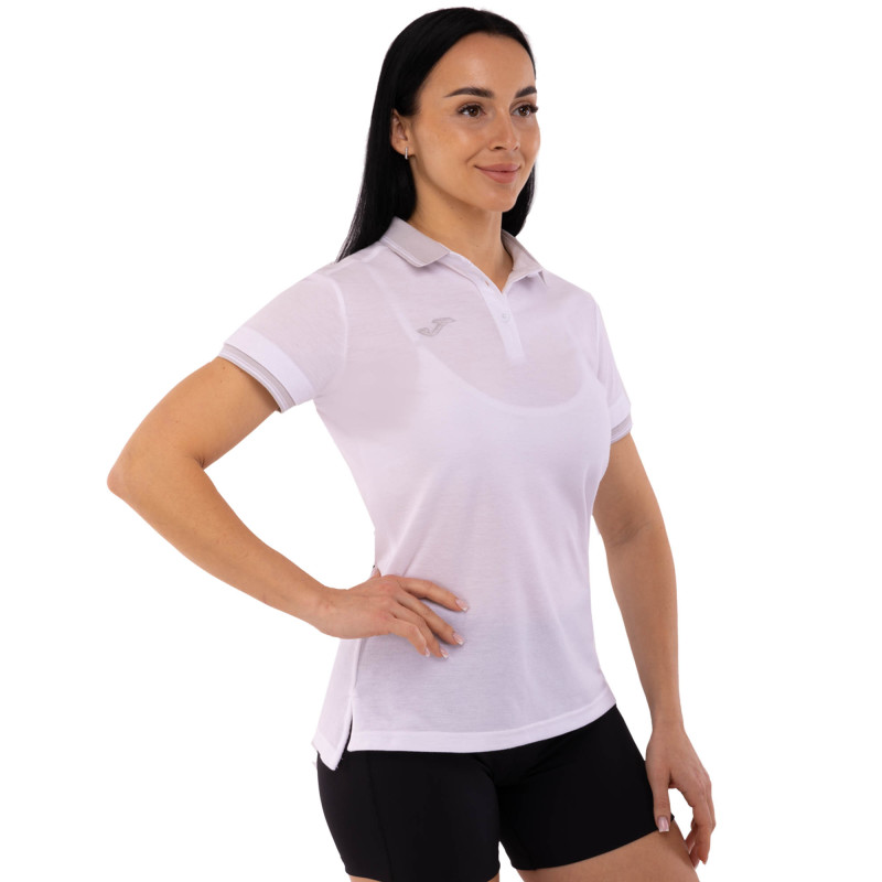 Футболка поло жіноча Joma BALI II 900444-200 2XS-XL білий