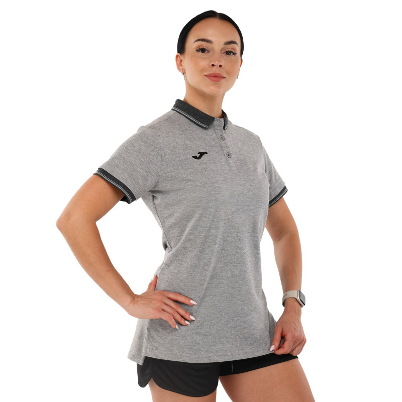 Футболка поло жіноча Joma BALI II 900444-250 2XS-XL сірий