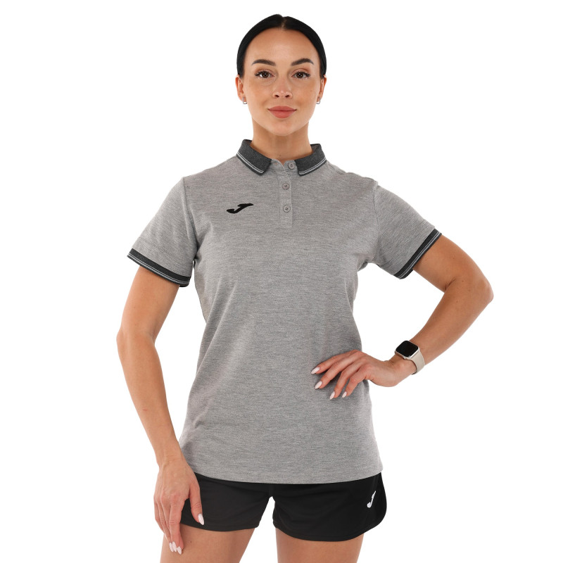 Футболка поло жіноча Joma BALI II 900444-250 2XS-XL сірий