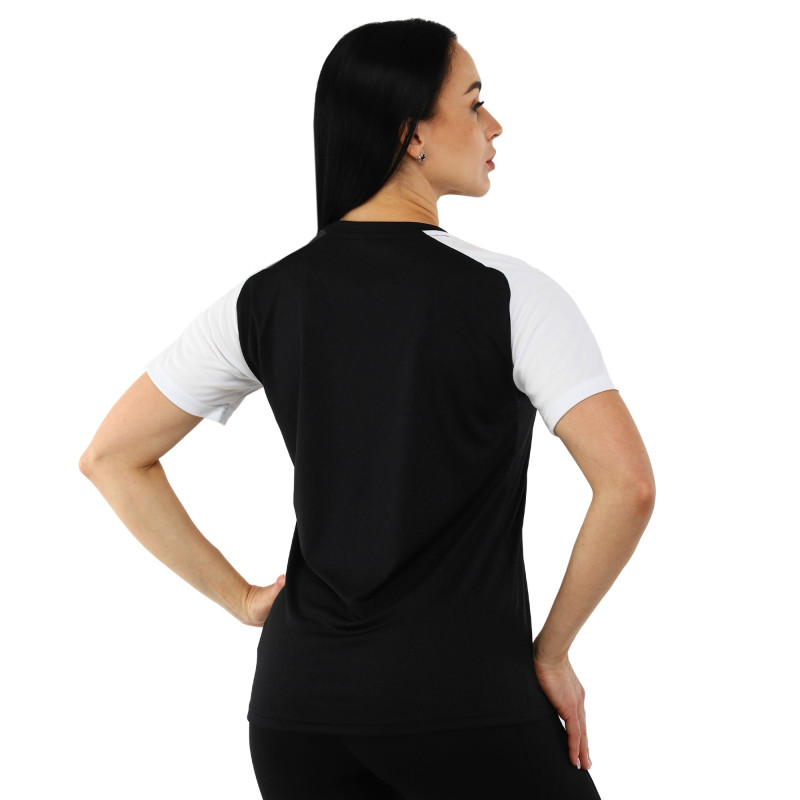 Футболка жіноча Joma ACADEMY IV 901335-102 2XS-L чорний-білий