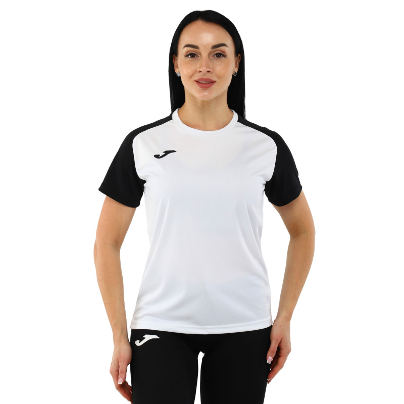 Футболка жіноча Joma ACADEMY IV 901335-201 2XS-L білий-чорний
