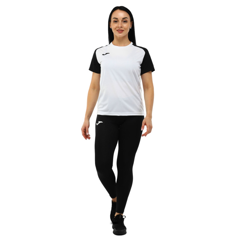 Футболка жіноча Joma ACADEMY IV 901335-201 2XS-L білий-чорний