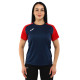 Футболка жіноча Joma ACADEMY IV 901335-336 2XS-L темно-синій-червоний