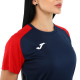 Футболка жіноча Joma ACADEMY IV 901335-336 2XS-L темно-синій-червоний